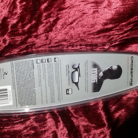 Crossfire Protective Eye Glasses Sliver Miror Lens - Picture 8 of 16